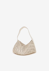 Macramé Mesh Shoulder Bag