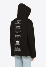 Content Oversized Logo Hoodie