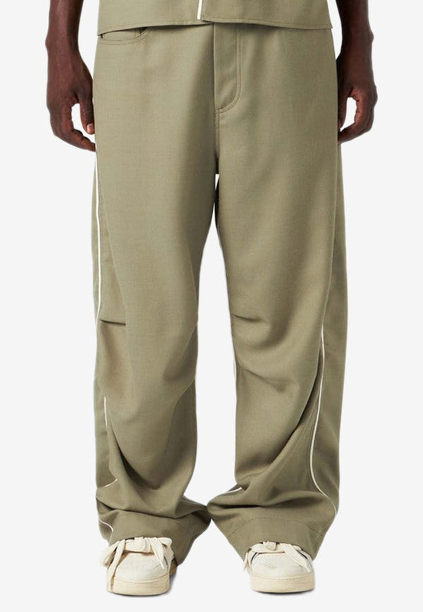 Side Piping Casual Pants