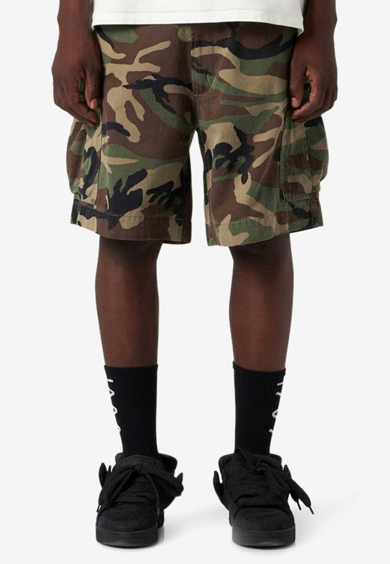 Camouflage Cargo Shorts