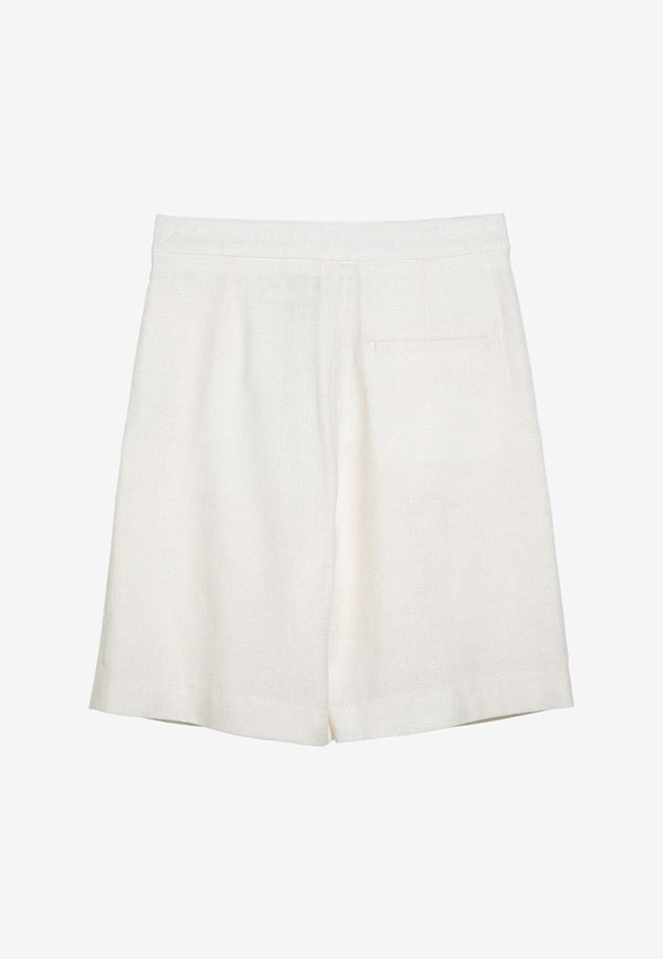 Stuart Wool-Blend Bermuda Shorts