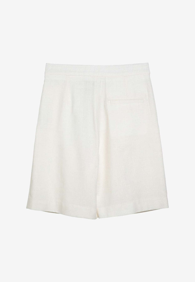 Stuart Wool-Blend Bermuda Shorts