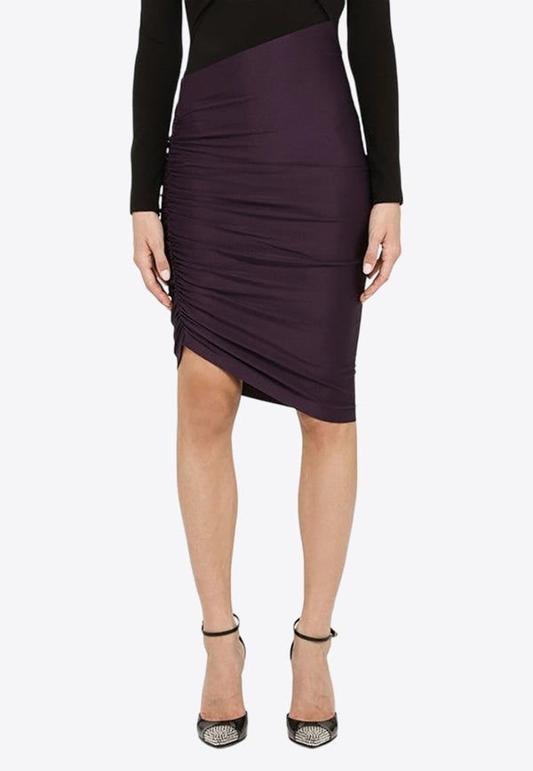 Asymmetrical Pencil Skirt