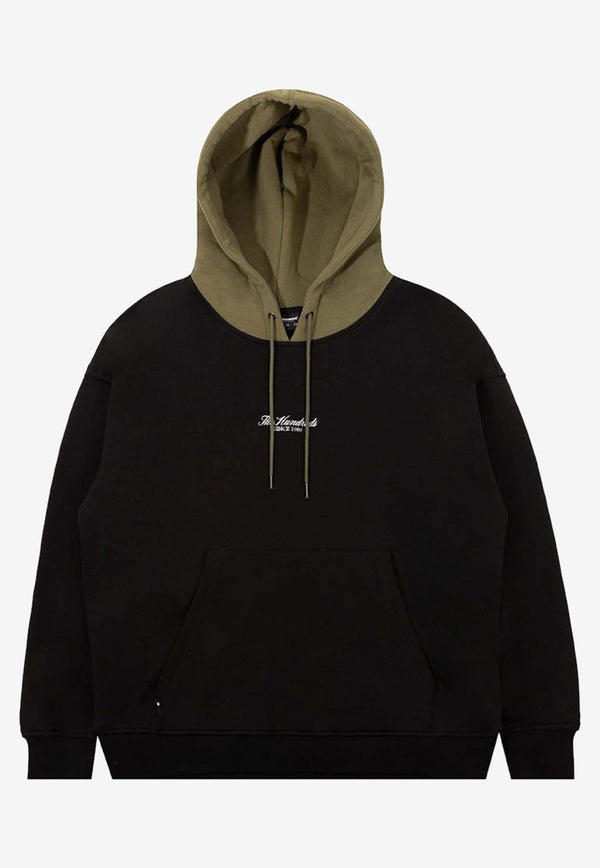 Rich Logo Embroidered Hooded Sweatshirt