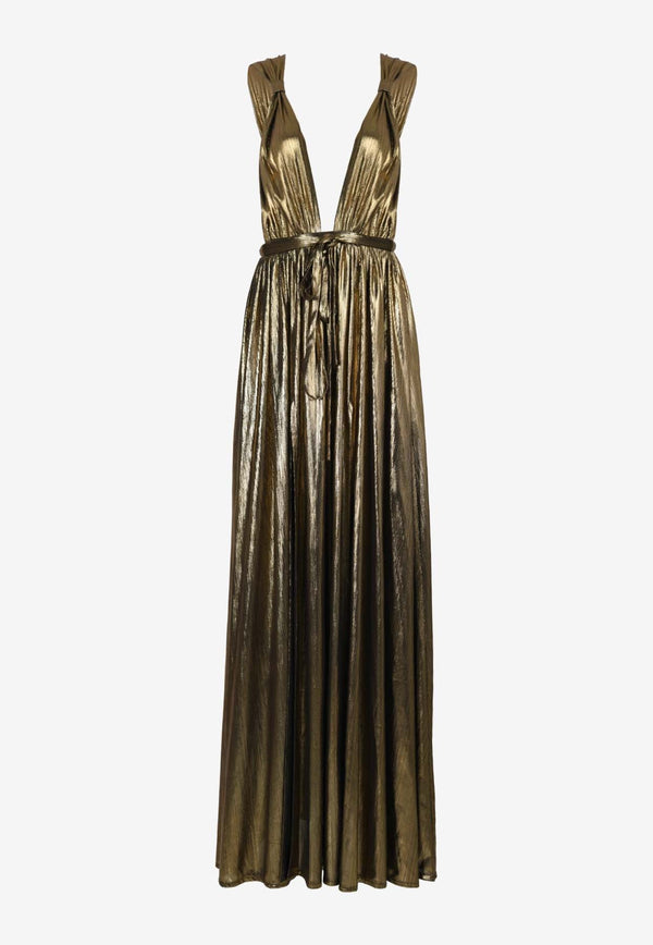 Goddess Metallic Gown