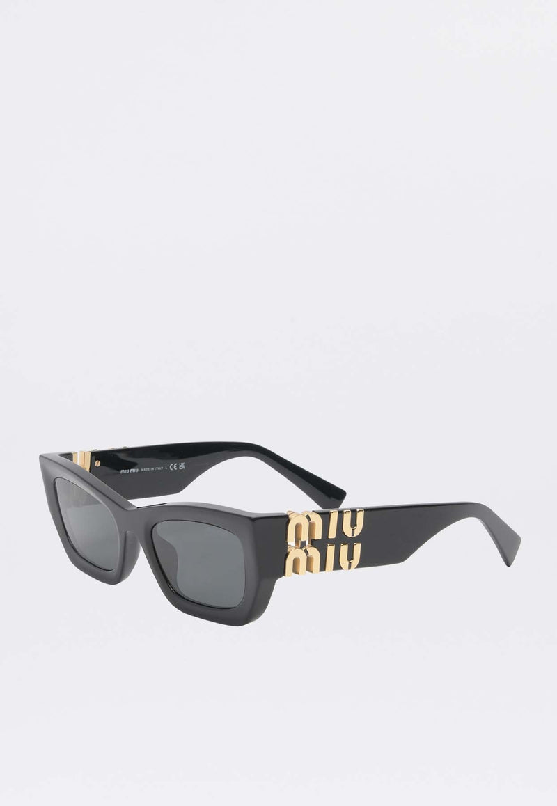 Miu Glimpse Rectangular Sunglasses