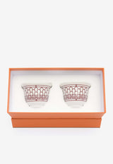 H Déco Rouge Mini Cup - Set of 2