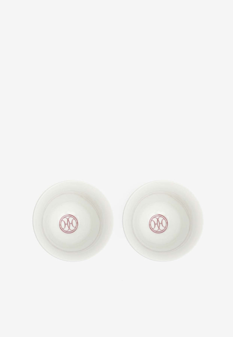 H Déco Rouge Mini Cup - Set of 2