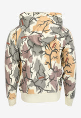 Camouflage Zip-Up Hooded Sweatshirt