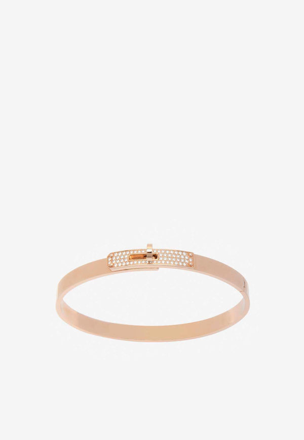 Kelly Bracelet PM in Rose Gold and Diamonds