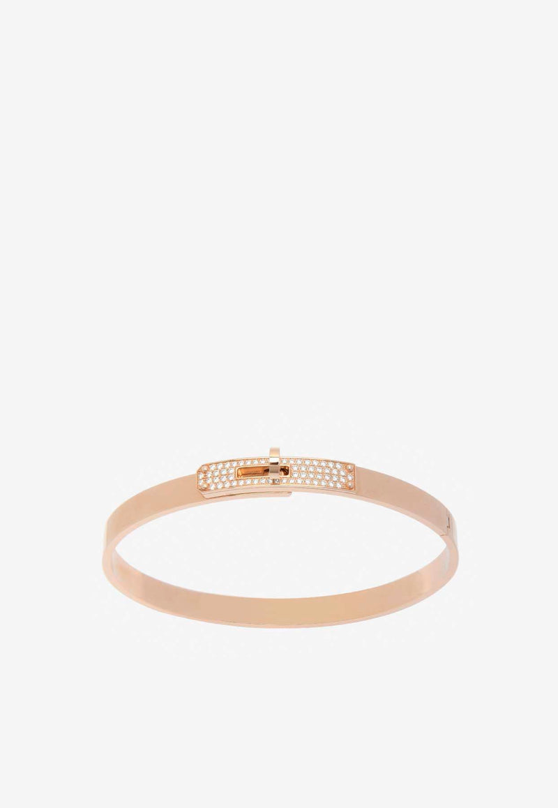 Kelly Bracelet PM in Rose Gold and Diamonds