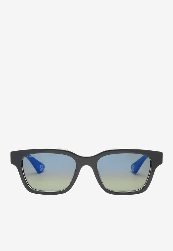 GG Logo Square-Shape Sunglasses