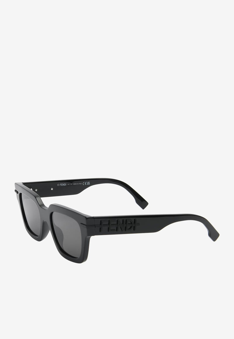 Logo Square Sunglasses