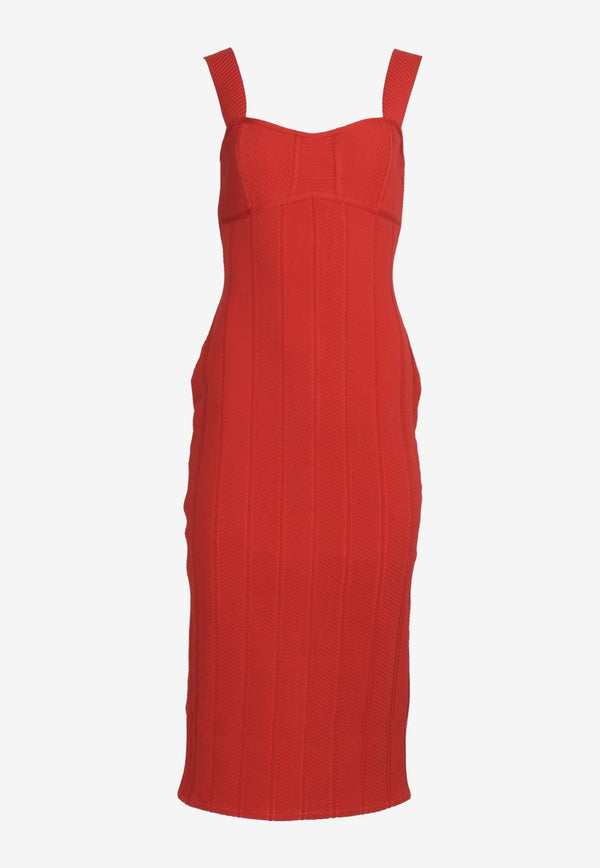 Sterling Textured Midi Dress