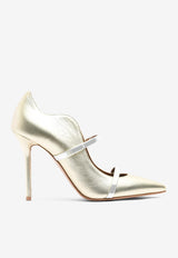 Maureen 100 Metallic Leather Pumps