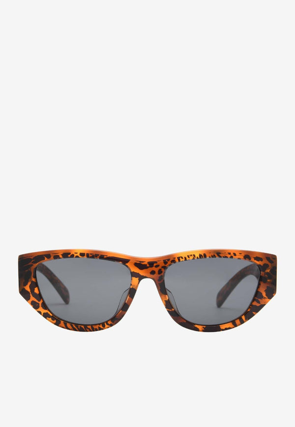 Monochroms Havana Cat-Eye Sunglasses