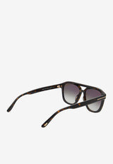 Gerrard Gradient Square Sunglasses