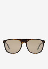 Lionel Havana Square Sunglasses