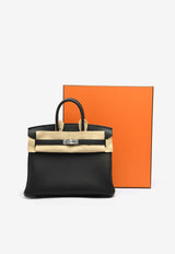 Birkin 25 in Black Togo Leather with Palladium Hardware