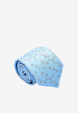 H Lapin Silk Twill Tie