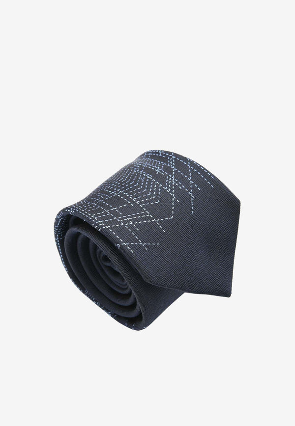 Pique Sellier Silk Tie
