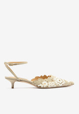 Amalfi 35 Organic Lace Pumps