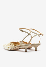 Amalfi 35 Organic Lace Pumps