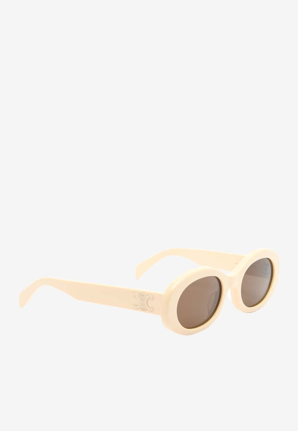 Triomphe Oval Sunglasses