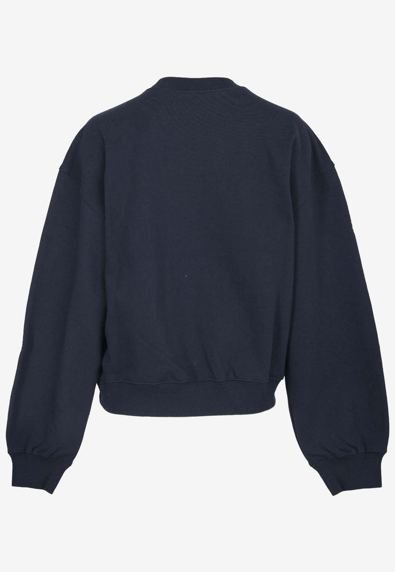 LC Rib Knit Sweatshirt