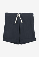 Linen Drawstring Shorts