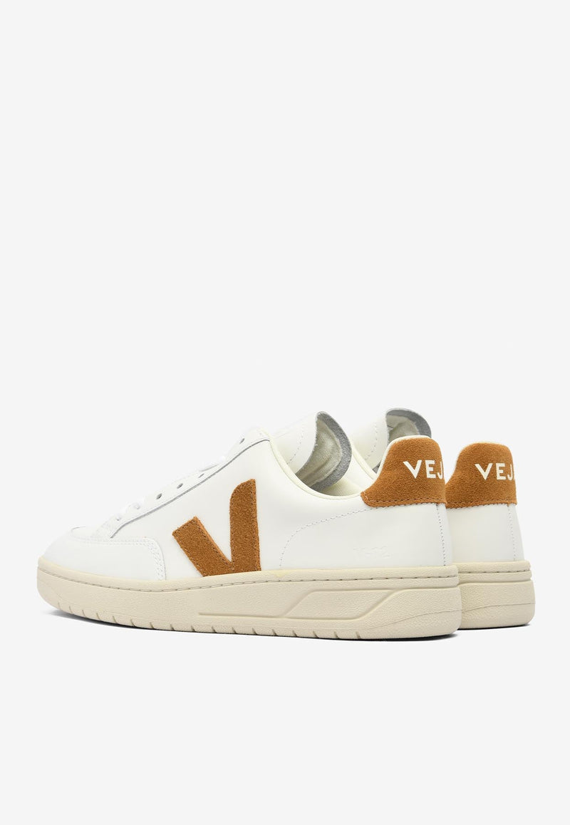 V-12 Leather and Suede Sneakers