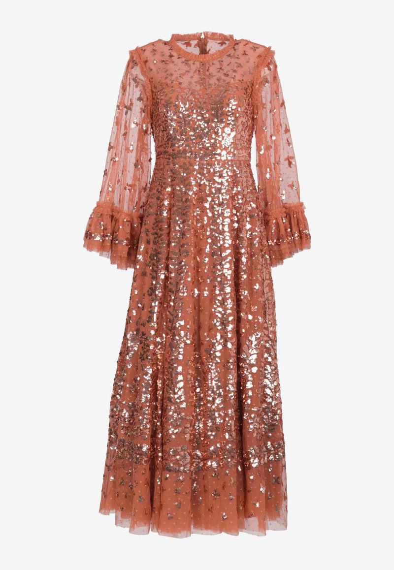 Fern Sequined Gown