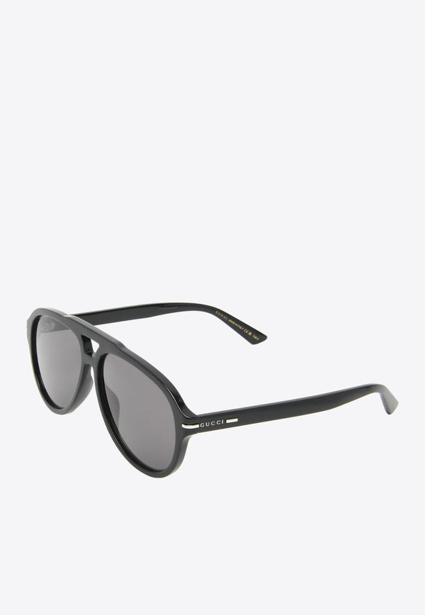 Logo Aviator Sunglasses