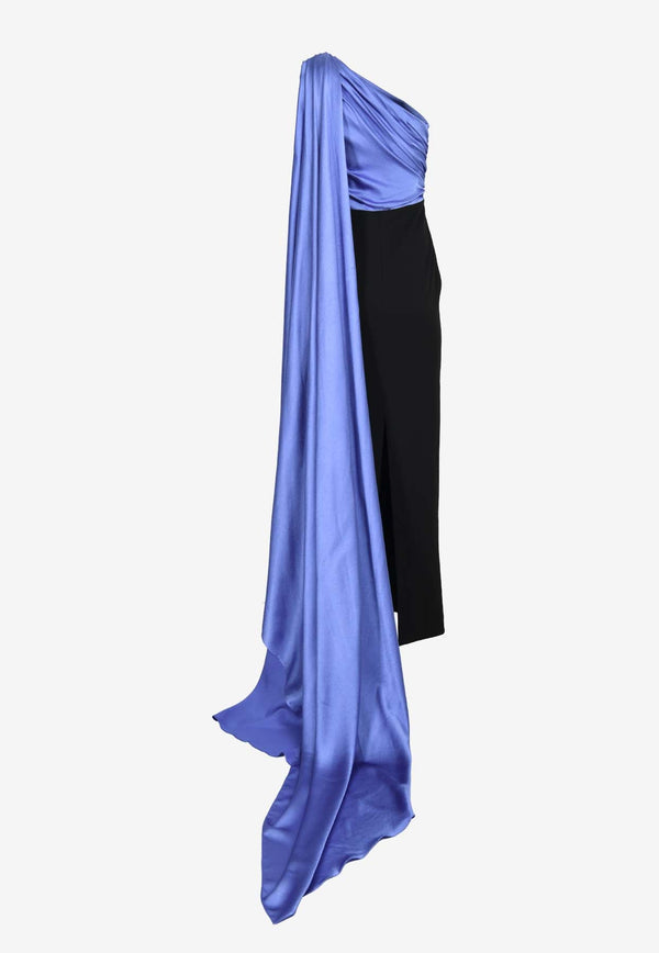 Yeva One-Shoulder Maxi Dress