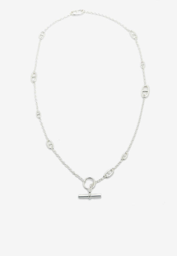 Farandole Long Necklace 80 in Silver