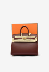 Birkin 25 Sellier in Rouge H Madame Leather with Gold Hardware