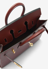 Birkin 25 Sellier in Rouge H Madame Leather with Gold Hardware