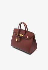 Birkin 25 Sellier in Rouge H Madame Leather with Gold Hardware