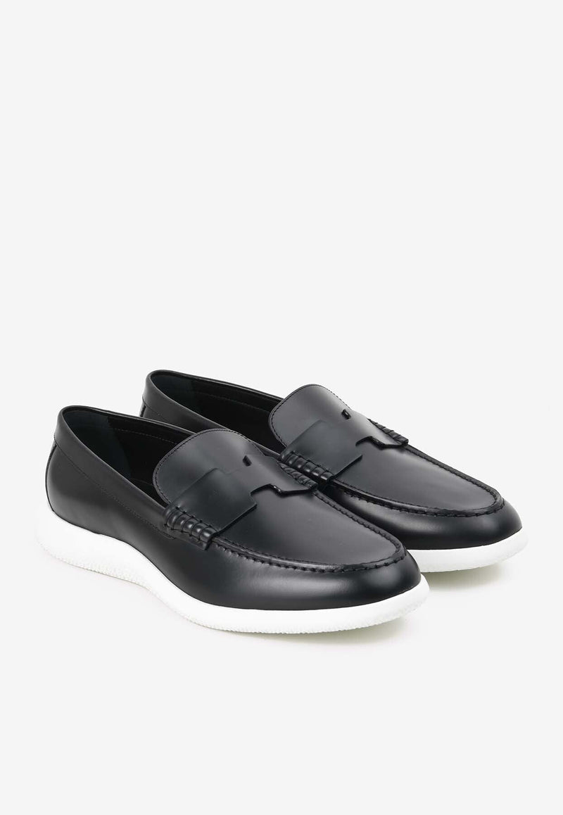 Don Loafers in Black Calf Leather