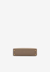 Mini Kelly 20 Sellier in Etoupe Epsom Leather with Gold Hardware