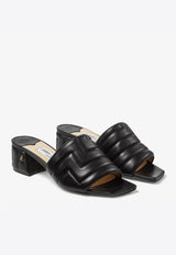 Themis 45 Quilted Sandals in Nappa Leather