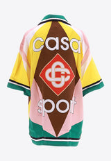 Casa Sport Silk Short-Sleeved Shirt