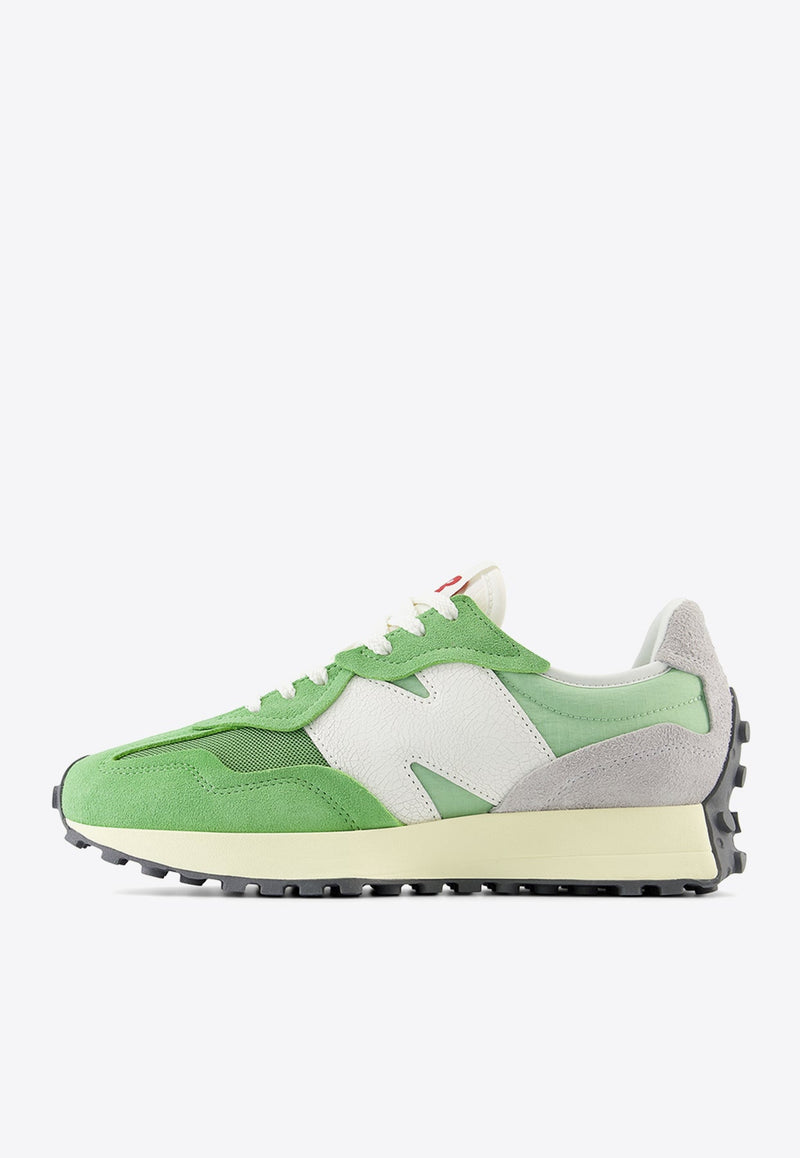 327 Low-Top Sneakers in Chive with Avocado