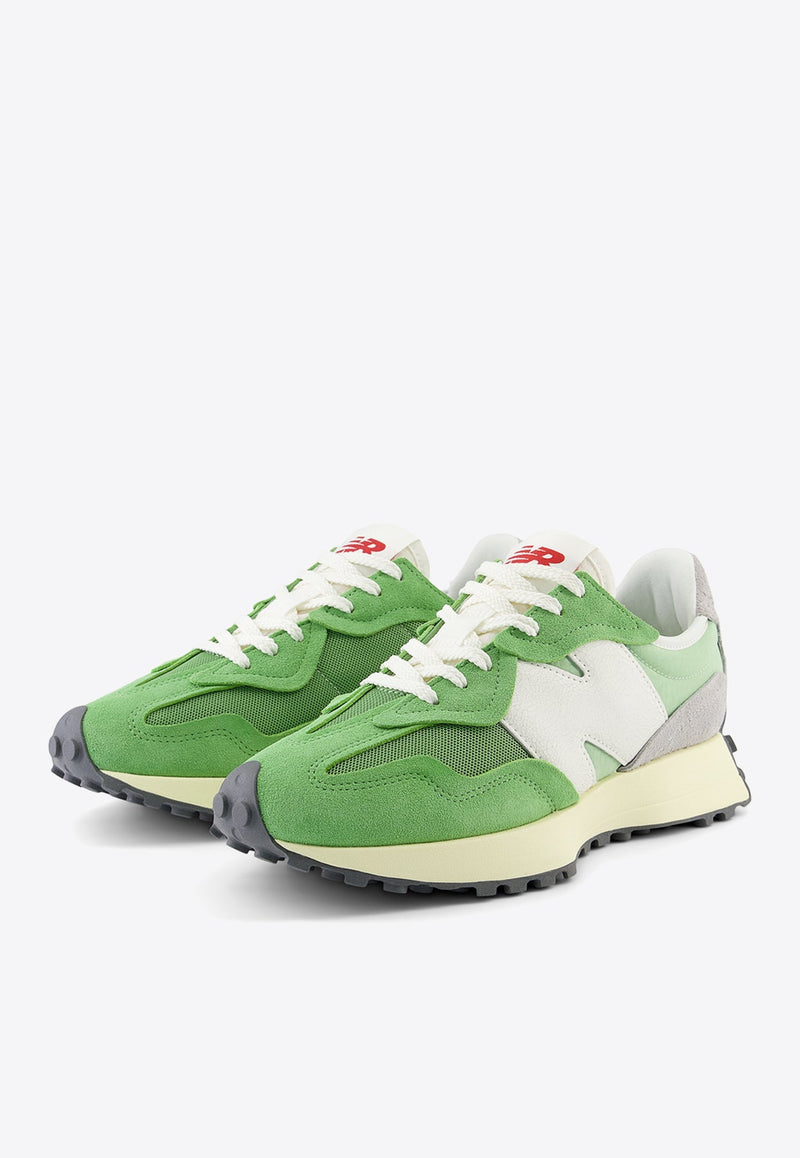 327 Low-Top Sneakers in Chive with Avocado