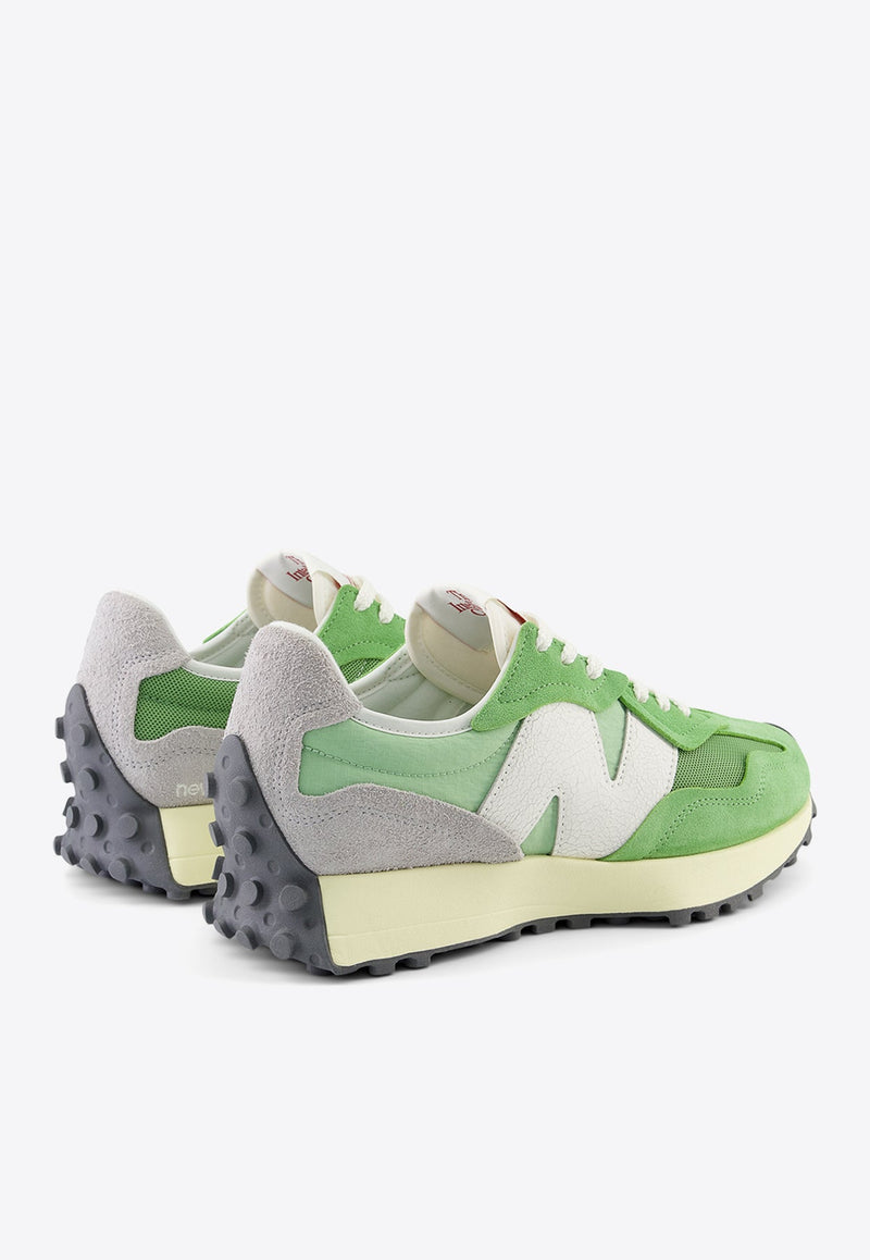 327 Low-Top Sneakers in Chive with Avocado