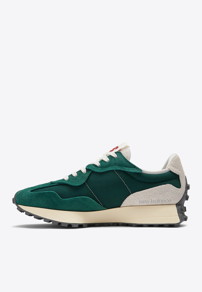 327 Low-Top Sneakers in Marsh Green with New Spruce