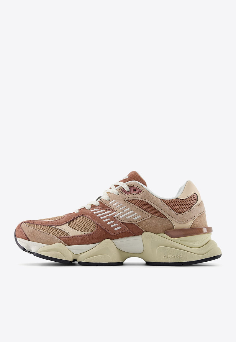 9060 Sneakers in Sparrow with Flat Taupe and Vintage Rose