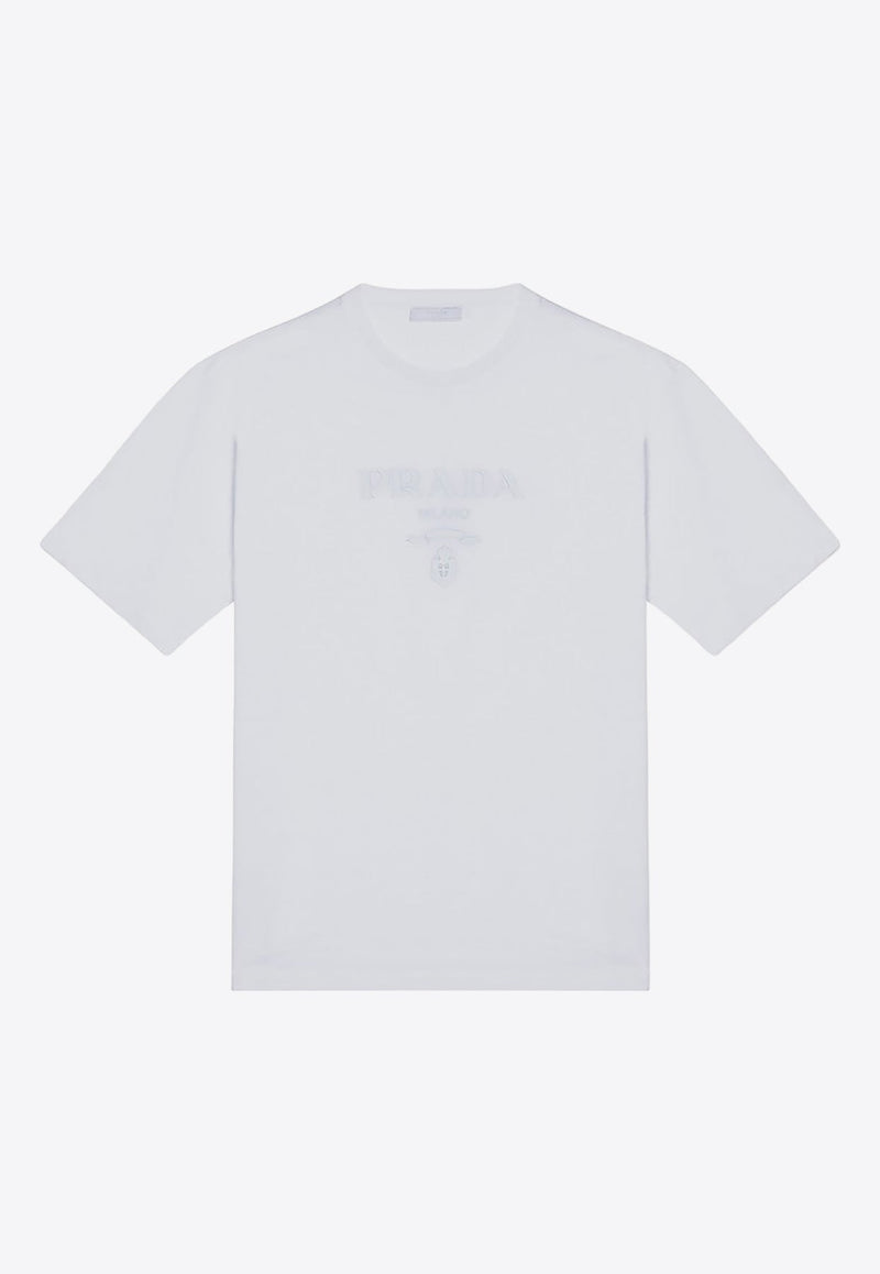 Embossed Logo Crewneck T-shirt