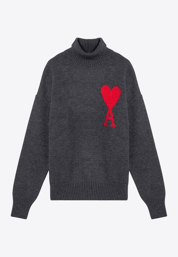 Ami De Coeur Intarsia Knit Sweater