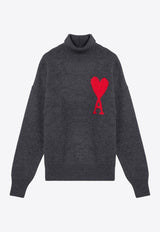 Ami De Coeur Intarsia Knit Sweater